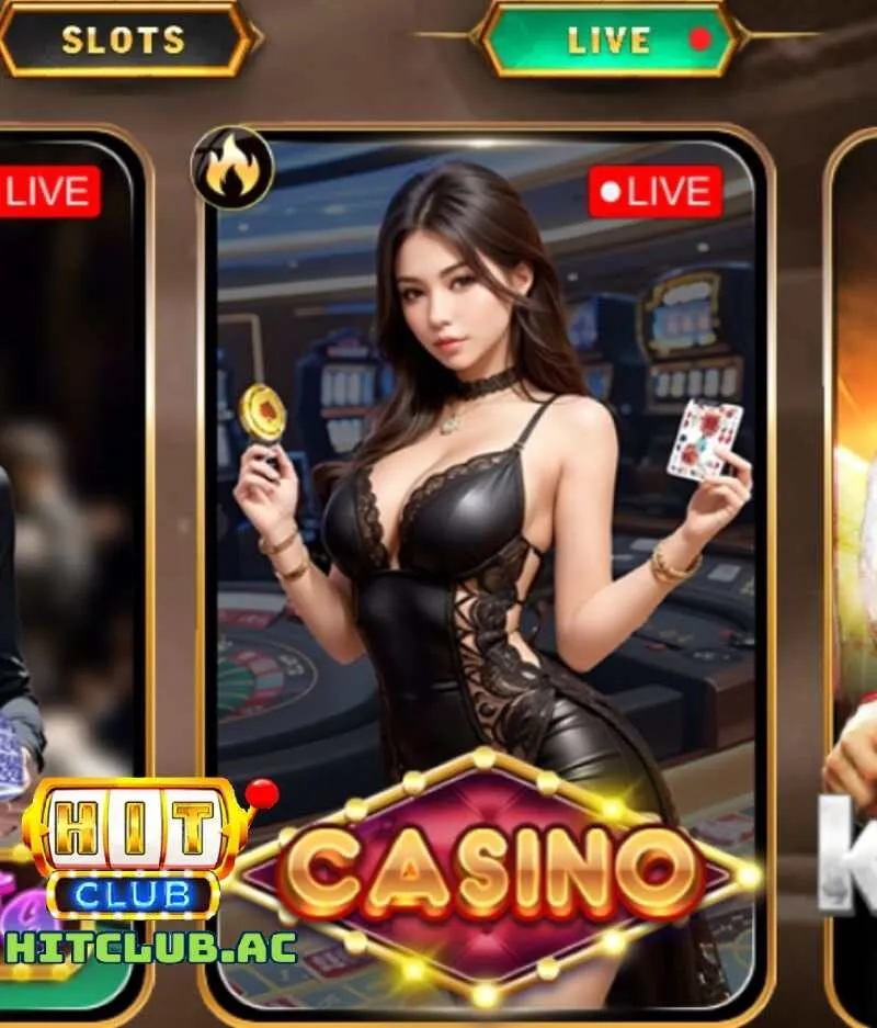 Ưu điểm làm nên tên tuổi game live casino tại Hit Club