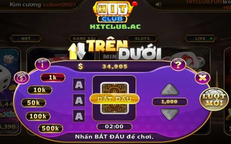 Giới thiệu game trên dưới Hit Club