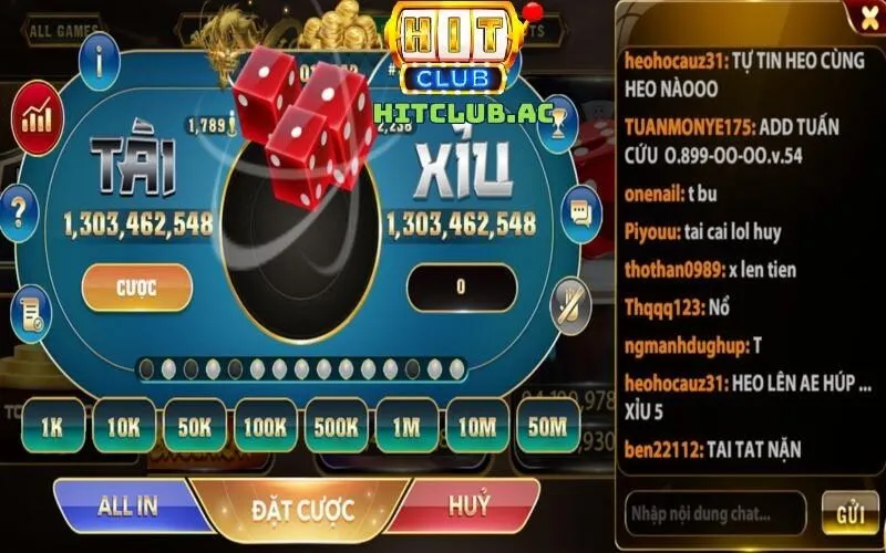 Mẹo chơi Tài xỉu Hit Club chắc chắn giành chiến thắng