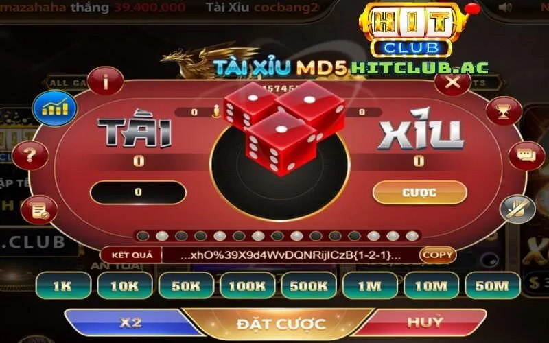 Tài xỉu MD5 Hit Club là gì?